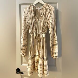 Veronica Beard long sleeve mini dress, never worn, excellent condition, sz med